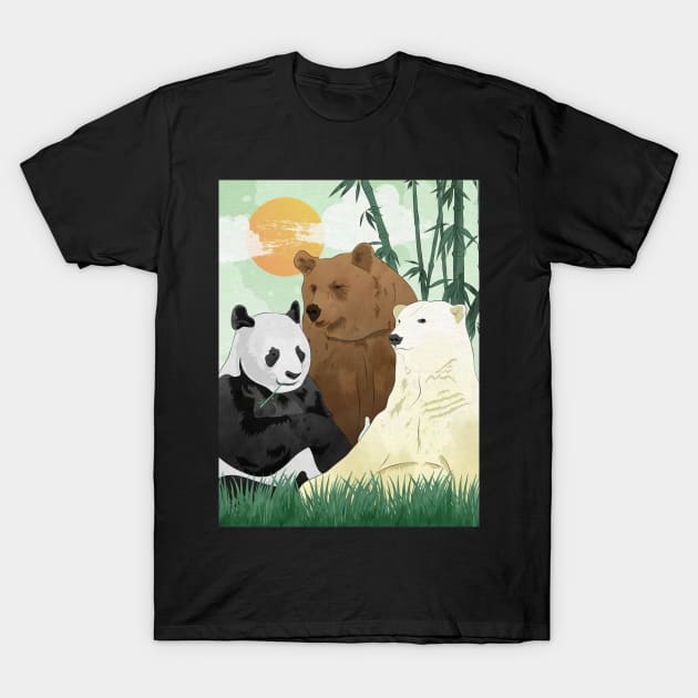 We bare bears T-Shirt by Thor Reyes